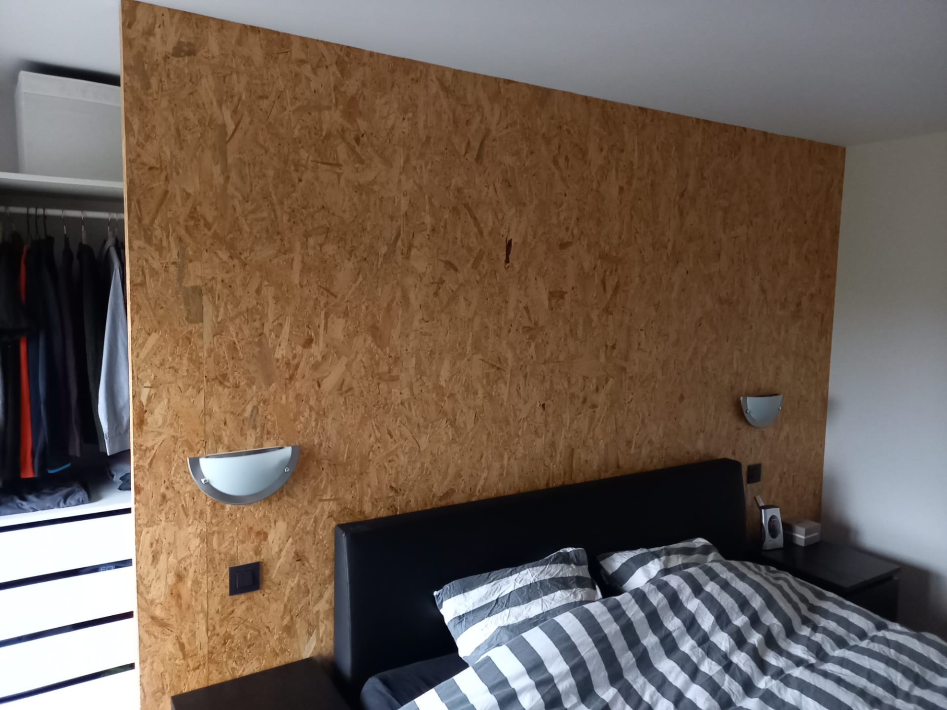 Plaatsen wand